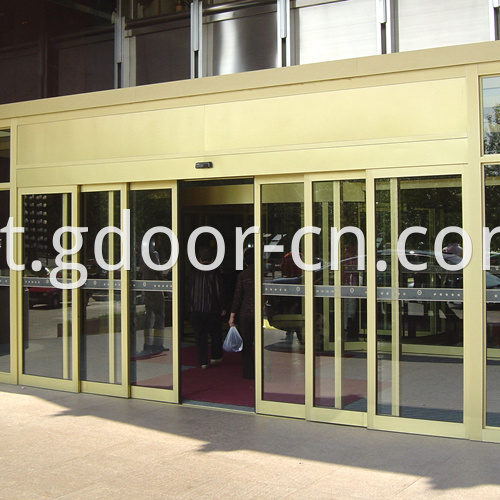 Ningbo GDoor Telescopic Auto Slide Doors with Compact Door Body